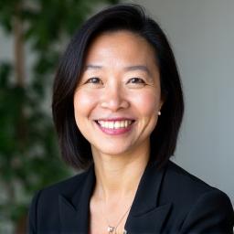 Professional headshot of Sarah Chen, Founder & CEO of AeroVoyage Group.